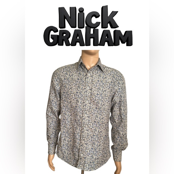 Nick graham Everywhere men’s multicolor floral - Picture 1 of 6